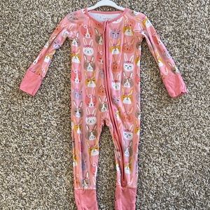 Little Sleepies Bunny PJs (6-12 mo) - Previously LOVED condition